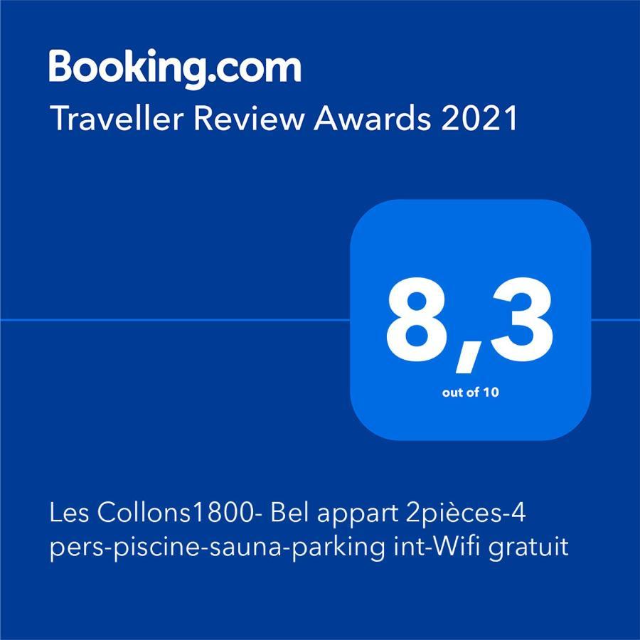Les Collons1800- Bel Appart 2Pieces-4 Pers-Piscine-Sauna-Parking Int-Wifi Gratuit Vex 外观 照片