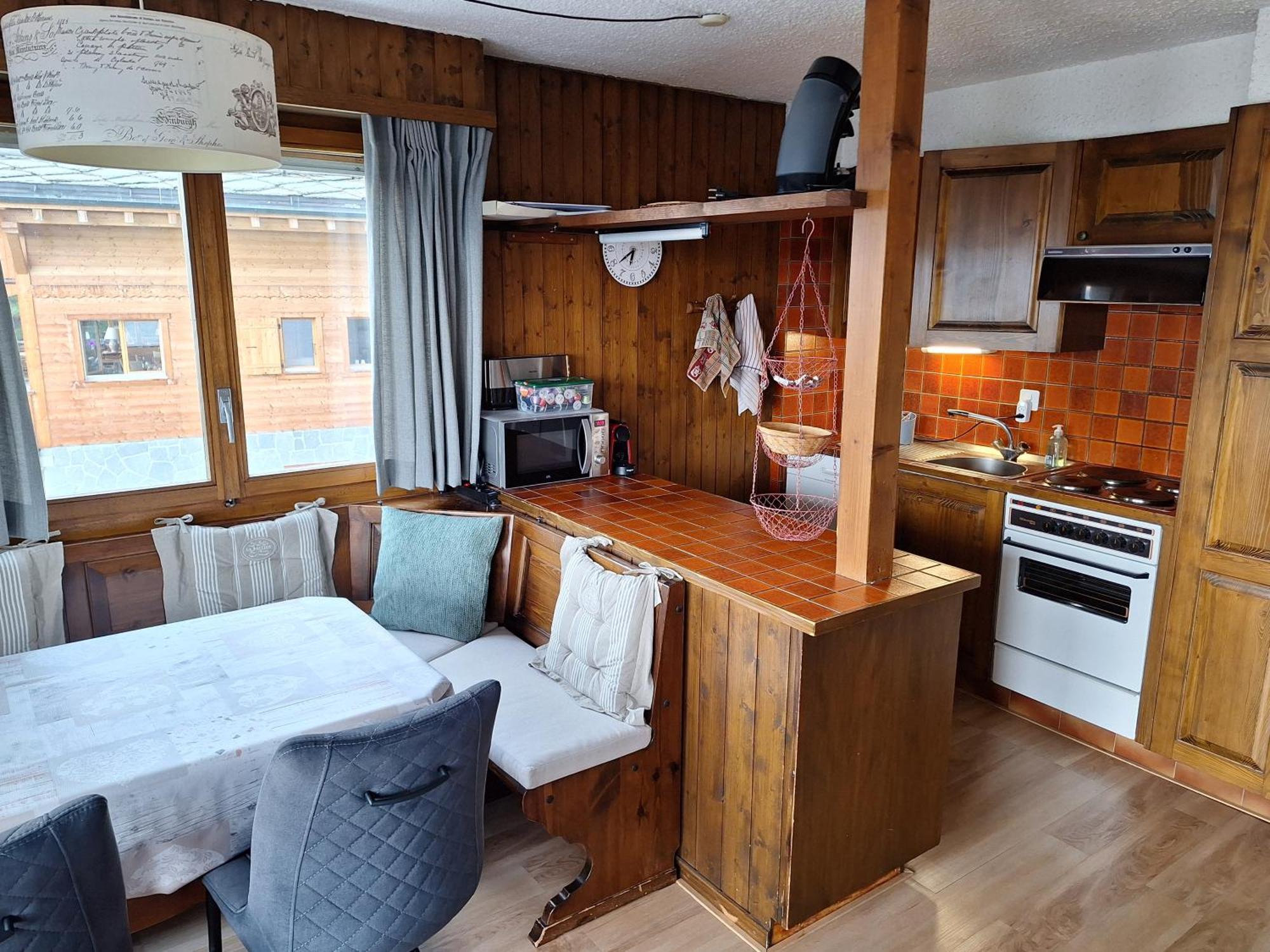 Les Collons1800- Bel Appart 2Pieces-4 Pers-Piscine-Sauna-Parking Int-Wifi Gratuit Vex 外观 照片